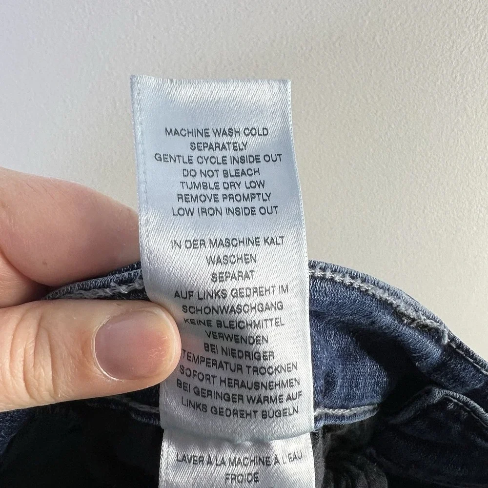 True Religion‎ Mens Sz 34 (36x33) Rocco Denim Jeans Relaxed Skinny Biker Casual